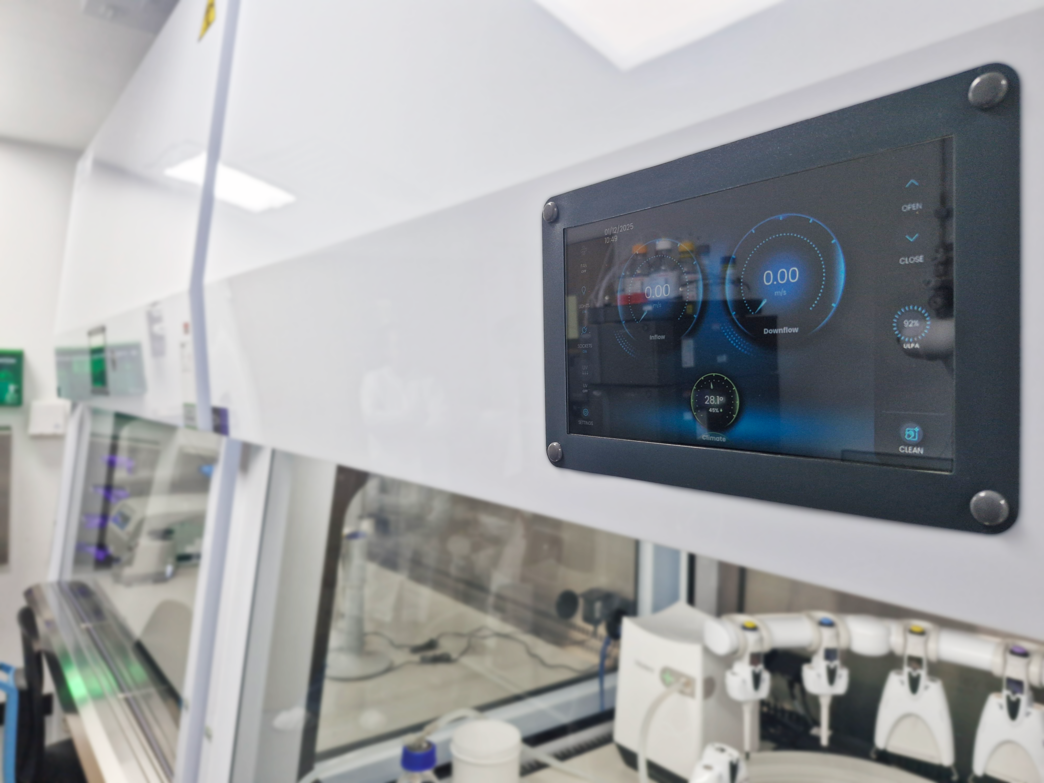 Jazz Pharmaceuticals Biosafety Cabinet Control System