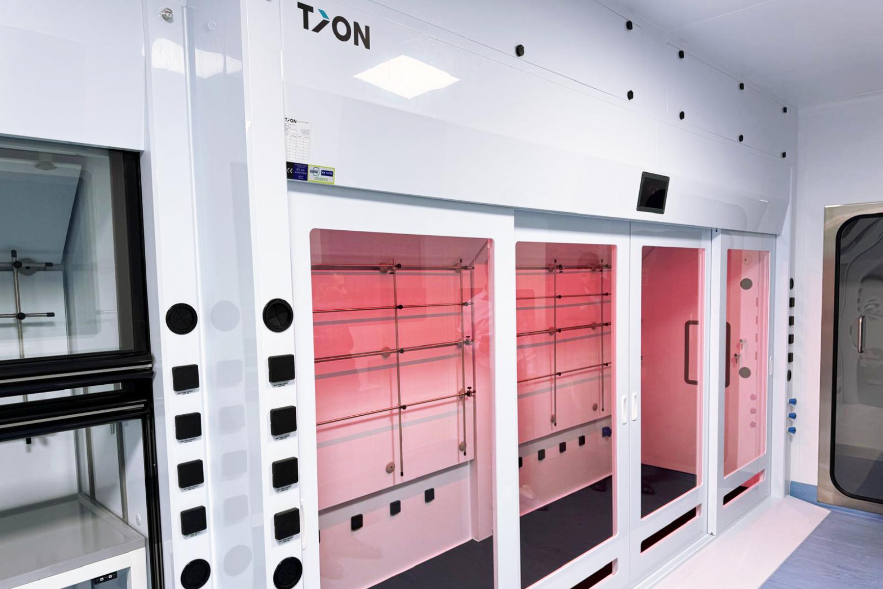 Bio-Techne Walk-In Fume Cupboard Alarming