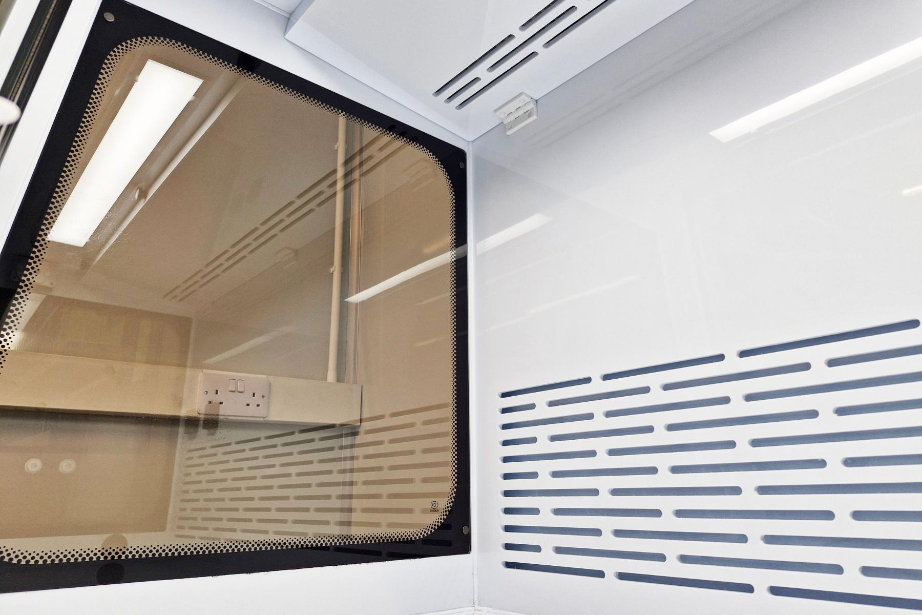 H.W. Coates ductless fume cupboard workspace